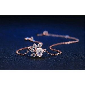 Jewelry - Rose gold cat dog paw bracelet Jewelry - Rose gold cat dog paw bracelet